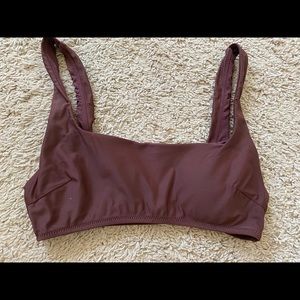 Aerie strap bandeau bikini top